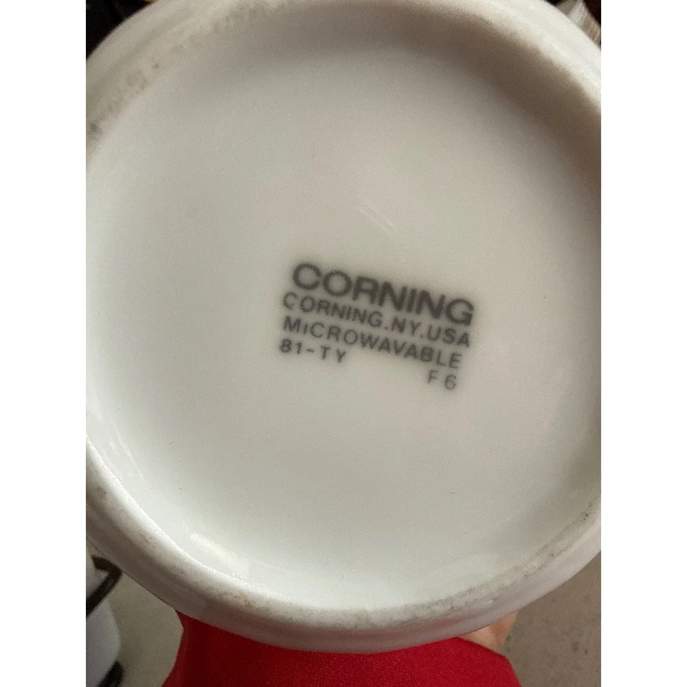 Corning Corelle Pure White Swirl Sugar‎ Bowl with Lid Vitrelle Glass 81-TY F6
